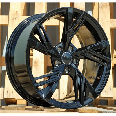 R19x8.5  5X112  ET  39  66.5  B1571  Black (BL)  For AUDI  (Z3)
