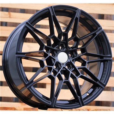 R19x9  5X120  ET  40  72.6  B1674  Black (BL)  For BMW  (P+Z4+Z3)  (Rear+Front)