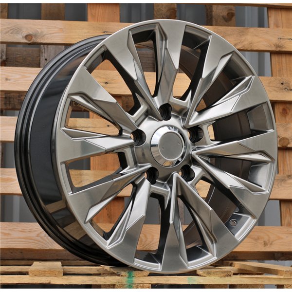 R20x8.5  6X139.7  ET  50  95.1  B1734  Hyper Black (HB)  For 4X4  (K3)  (Toyota)