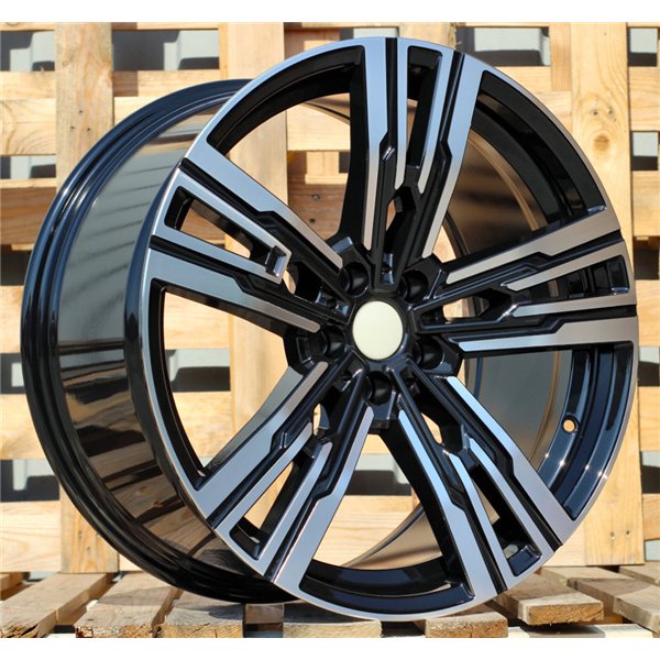 R20x10  5X112  ET  41  66.6  B1831  Black Polished (MB)  For BMW  (Z3)  ((Rear+Front) New Model)