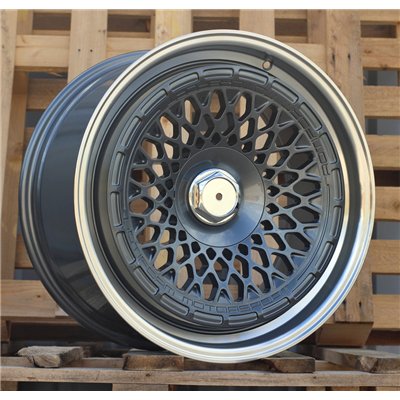 R18x9.5  10X112/120  ET  35  72.6  1308B  Gun Metal+Polished Lip (GMPL)  For RACINGLINE  (Z4)  (ROTIFORM MOTOSPORT Style Rear+Fr