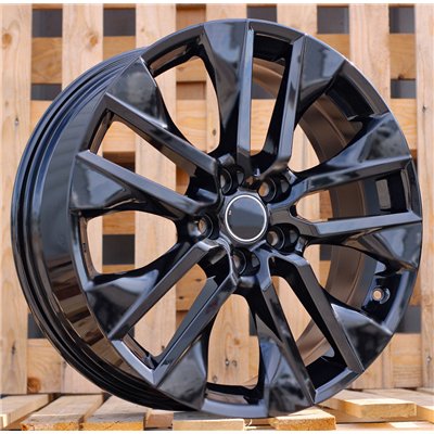 R19x7.5  5X114.3  ET  40  60.1  B2027  (H3459F)  Black (BL)  For TOYOTA  (A)  (HYBRID FORGED)