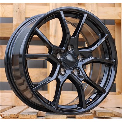 R17x7.5  5X114.3  ET  45  64.1  B1418  (IN5381)  Black (BL)  For HONDA  (P2)