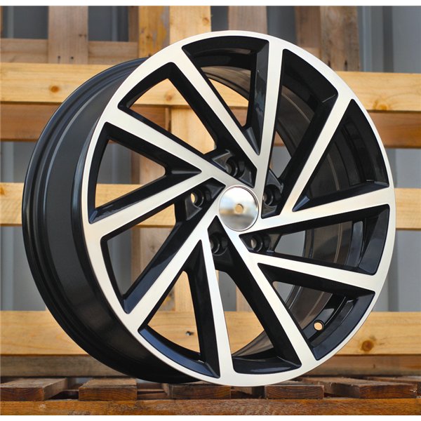 R19x8  5X112  ET  45  57.1  B5329  (BY1420)  Black Polished (MB)  For VOLKSWAGEN  (Z2)