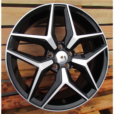 R17x7.5  5X100  ET  45  57.1  B5440  Black Polished+Powder Coating (MBPC)  For SEAT  (P)