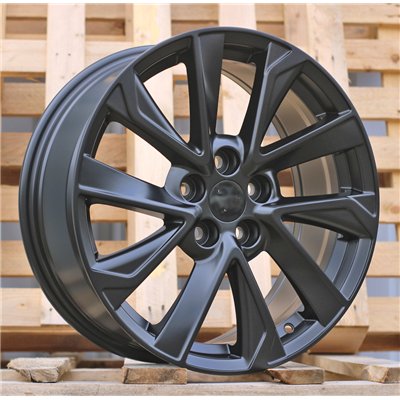 R18x7.5  5X114.3  ET  40  60.1  B5463  Black Half Matt (BLHM)  For TOYOTA  (P)