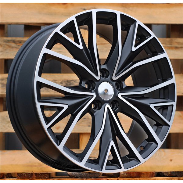 R19x8  5X112  ET  49  57.1  B5922  Black Polished Half Matt (MBHM)  For CUPRA  (K4)