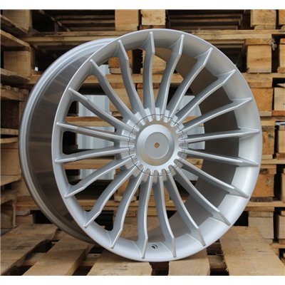 R19x8.5  5X120  ET  20  74.1  BK273  Silver (SI)  For BMW  (P)  (ALPINA Style Rear+Front)