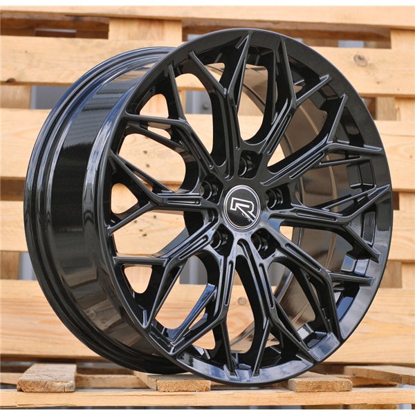 R17x7.5  5X112  ET  40  66.5  A1407  Black (BL)  For RACINGLINE  (P)