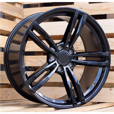 R18x9  5X120  ET  40  72.6  BK855  (BY1121)  Black (BL)  For BMW  (Z2)  (Rear+Front)