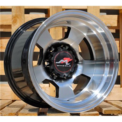 R15x12  6X139.7  ET  M78  110.1  BY472  Black Polished (MB)  For 4X4  (Z2)