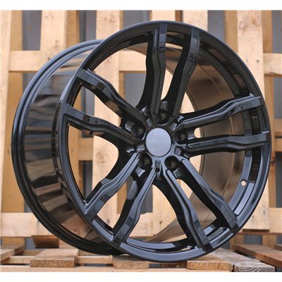 R20x10  5X120  ET  40  74.1  BY588  (DLJ588)  Black (BL)  For BMW  (P+Z3)  (Rear+Front)