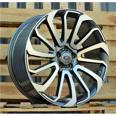 R23x10  5X120  ET  45  72.6  BY959  (FBX196)  Grey Polished (MG)  For LAND ROVER  (Z5)  (HYBRID FORGED)