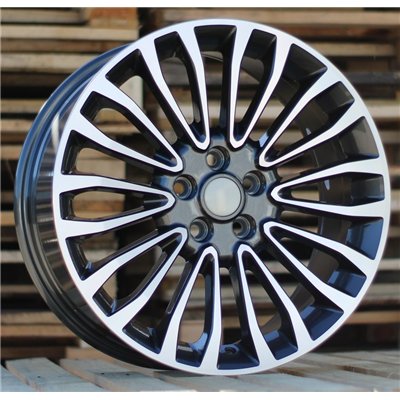 R18x8  5X108  ET  50  63.4  A1340  (INS0181)  Grey Polished (MG)  For FORD  (K7)