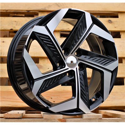 R18x7.5  5X114.3  ET  51  67.1  D1926  (BK1224)  Black Polished (MB)  For HYUNDAI  (R)  (NEW MODEL)