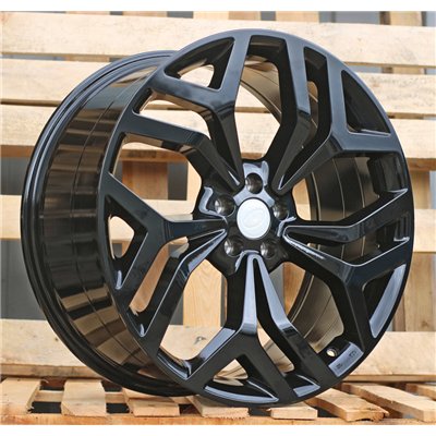R21x9.5  5X108  ET  43  63.4  D5316  (LB531620)  Black (BL)  For LAND ROVER  (K4)