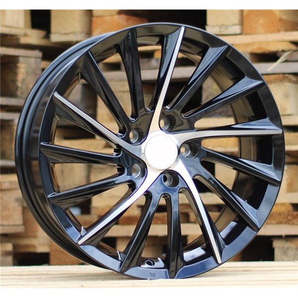 R16x7  5X110  ET  31  65.1  E467  (LU356)  Black Polished (MB)  For ALFA ROMEO  (P1)