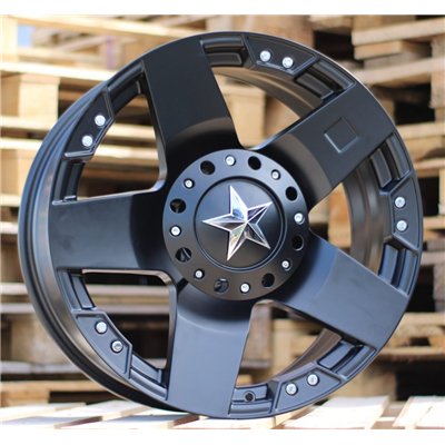 R18x9  12X114/120  ET  M12  73.1  A5187  Black Matt (BM)  For 4X4  (Z1)  ((AKC 80 Eur))