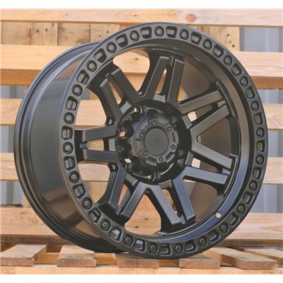 R17x9  6X139.7  ET  0  110.1  FBX053  Black Half Matt (BLHM)  For 4X4  (Z6)  (HYBRID FORGED)