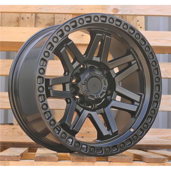 R17x9  6X139.7  ET  0  110.1  FBX053  Black Half Matt (BLHM)  For 4X4  (Z6)  (HYBRID FORGED)