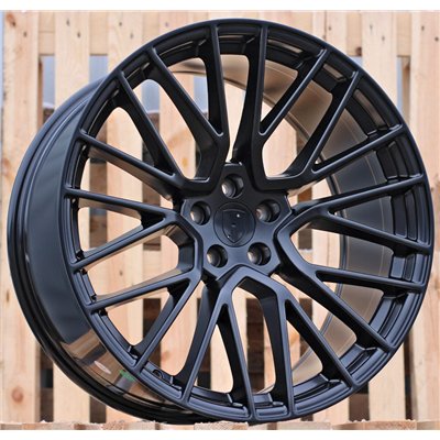 R21x10  5X112  ET  19  66.5  FE179  (IN0261)  Black Half Matt (BLHM)  For PORSCHE  (P2)  (Rear+Front)