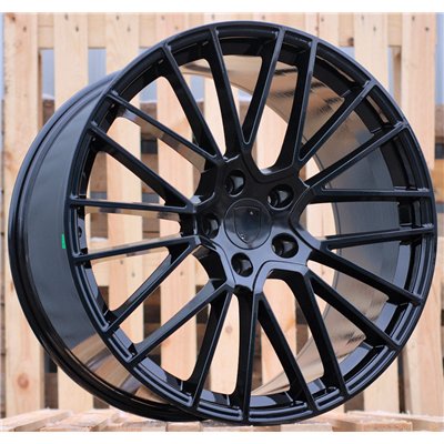 R21x9.5  5X130  ET  46  71.6  FE179  Black (BL)  For PORSCHE  (P+Z6+A)  (Rear+Front)