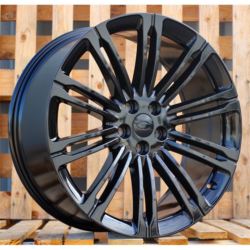 R24x9.5  5X120  ET  40  72.6  3S1066  (BY1808)  Black (BL)  For LAND ROVER  (K3)