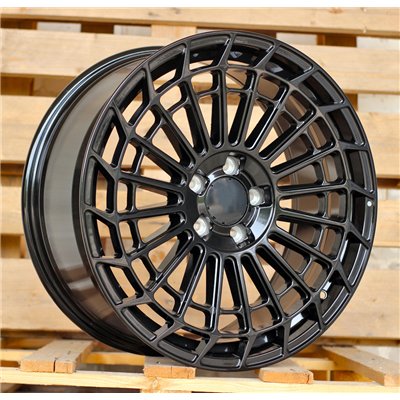 R19x8.5  5X112  ET  36  66.6  H3140F  Black (BL)  For MERCEDES  (K7)  (HYBRID FORGED Rear+Front)