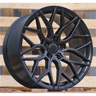 R19x8.5  5X108  ET  40  67.1  H4101  (BY1920)  Black Half Matt (BLHM)  For RACINGLINE  (Z6)  (Vossen Style)