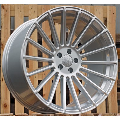 R22x11.5  5X120  ET  38  74.1  HX010  Silver Shining (SS)  For HAXER  (Z1)  (REAR+FRONT)