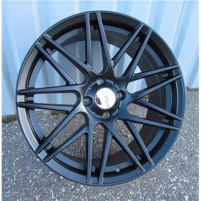 R16x5.5  3X112  ET  30  57.1  HX013  (E269165503S)  Black Half Matt (BLHM)  For SMART  (R)  (Front)