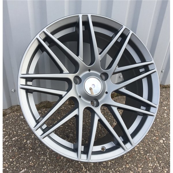 R17x7.5  4X100  ET  25  60.1  HX013  (E269177507S)  Gun Metal Half Matt (GMHM)  For SMART  (K3)