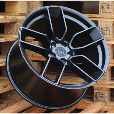 R20x9.5  5X115  ET  18  71.5  HX031  (IN5581)  Black Half Matt (BLHM)  For HAXER  (P2+P1)  (Rear+Front)