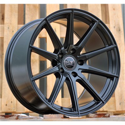 R20x10.5  5X120  ET  20  74.1  HX034  (B5797)  Black Half Matt (BLHM)  For HAXER  (K2)  (Rear+Front)