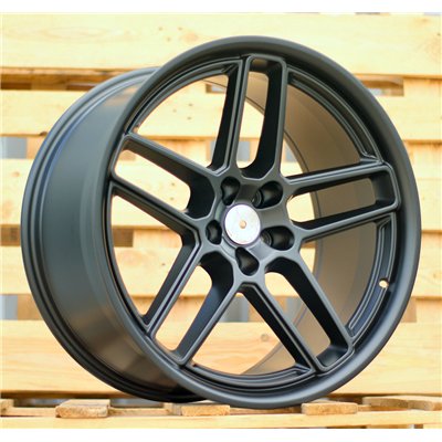 R20x10.5  5X115  ET  15  71.5  A5897  Black Half Matt (BLHM)  For DODGE  (P)  (Front+Rear)