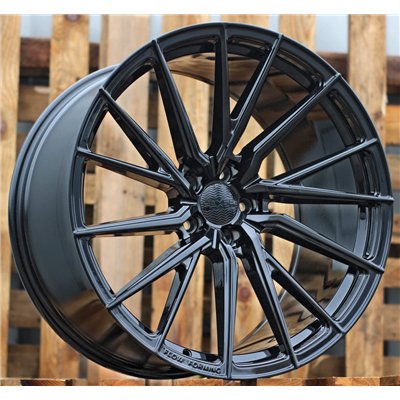R20x8.5  5X114.3  ET  35  73.1  HX06F  Black (BL)  For HAXER  (P)  (HYBRID FORGED)
