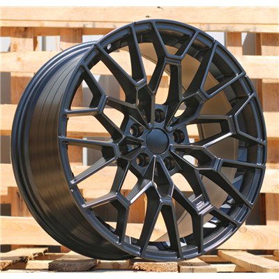 R20x8.5  5X120  ET  33  72.6  I0384  (BYD1883)  Black Half Matt (BLHM)  For BMW  (Z3)  (Rear+Front)