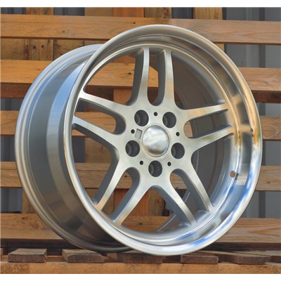 R19x10  5X120  ET  20  74.1  A5913  (JT141)  Silver+Polished Lip (SP)  For BMW  (A)  (Rear+Front)