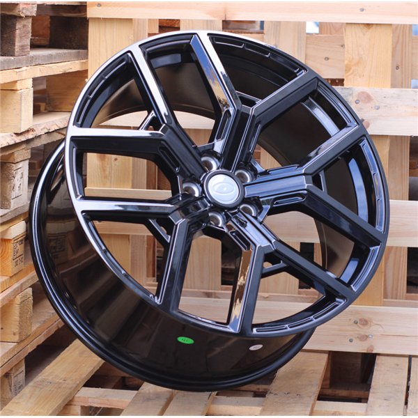 R23x10  5X120  ET  45  72.6  I5562  Black (BL)  For LAND ROVER  (K7+Z5)  (Gloss Black)