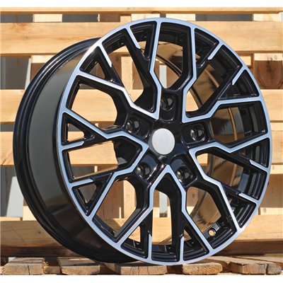 R18x8  5X160  ET  48  65.1  I5658  Black Polished (MB)  For FORD  (Z6+Z3)