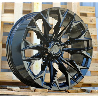 R17x9  6X139.7  ET  0  110.1  JT227  Gloss Black (GB)  For 4X4  (K3)  (Milling)