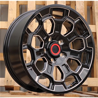 R22x9  5X150  ET  30  110.1  L2323  Black (BL)  For RACINGLINE  (K3)