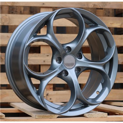 R19x8  5X110  ET  33  65.1  L1664  Gun Metal (GM)  For ALFA ROMEO  (K4)  (Rear+Front)
