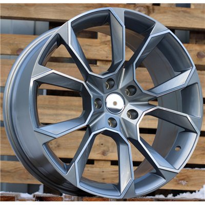 R17x7  5X112  ET  40  57.1  SK516  (BK5278)  Grey Polished (MG)  For SKODA  (R)