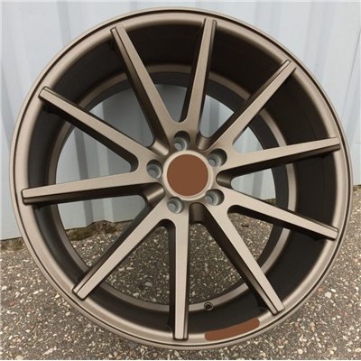 R19x8.5  5X120  ET  33  72.6  QC1122  Dark Bronze Half Matt (YDHM)  For RACINGLINE  (N)  ((AKC 70 Eur))