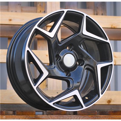 R16x6.5  4X108  ET  47  63.3  XE172  Black Polished (MB)  For FORD  (K4)