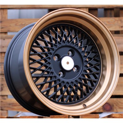 R16x9  4X100  ET  20  73.1  XF098  Black Matt (BM)  For RACINGLINE  (R)  (REAR+FRONT STYLE BBS)