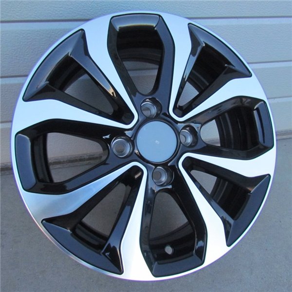 R15x6  4X100  ET  45  54.1  XF275  Black Polished (MB)  For HYUNDAI  (P1)