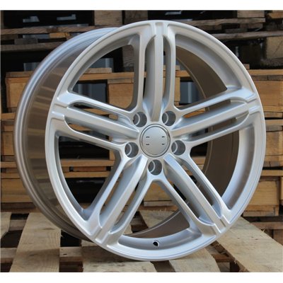 R20x9  5X112  ET  35  66.5  XF657  (BY482)  Silver (SI)  For AUDI  (P)