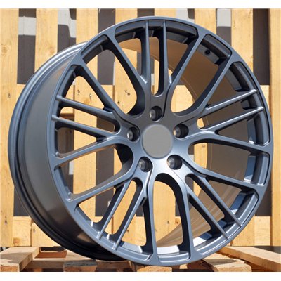 R21x11  5X130  ET  60  71.6  XFRGW1101  Gun Metal (GM)  For PORSCHE  (K3)  (FORGED (Rear+Front))